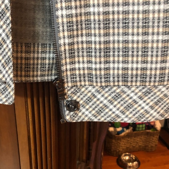 Liverpool Women's Plaid Blazer - Gray and Brown - Picture 6 of 16